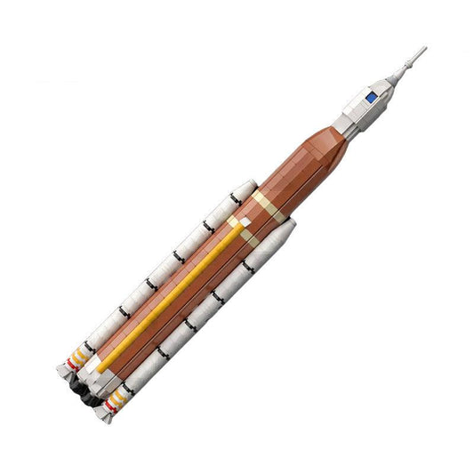 SLS Block 1 Rocket Building Kit | 1:220 Scale | LEGO-Compatible MOC - 1