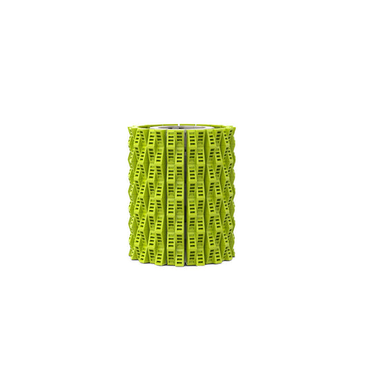 Small and Round Green Flower Vase Building Kit | LEGO-Compatible MOC - 1