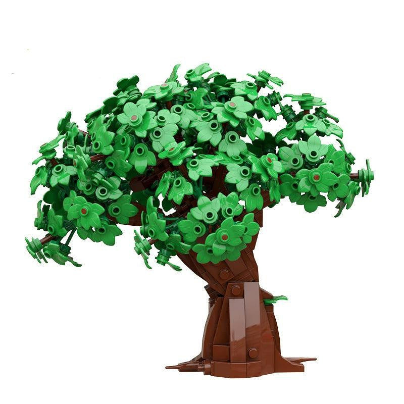 Small Leafy Tree MOC Building Kit | Nature Display Model - 1