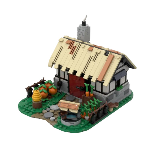 Small Medieval Farmhouse Building Kit | MOC-202692 - 1
