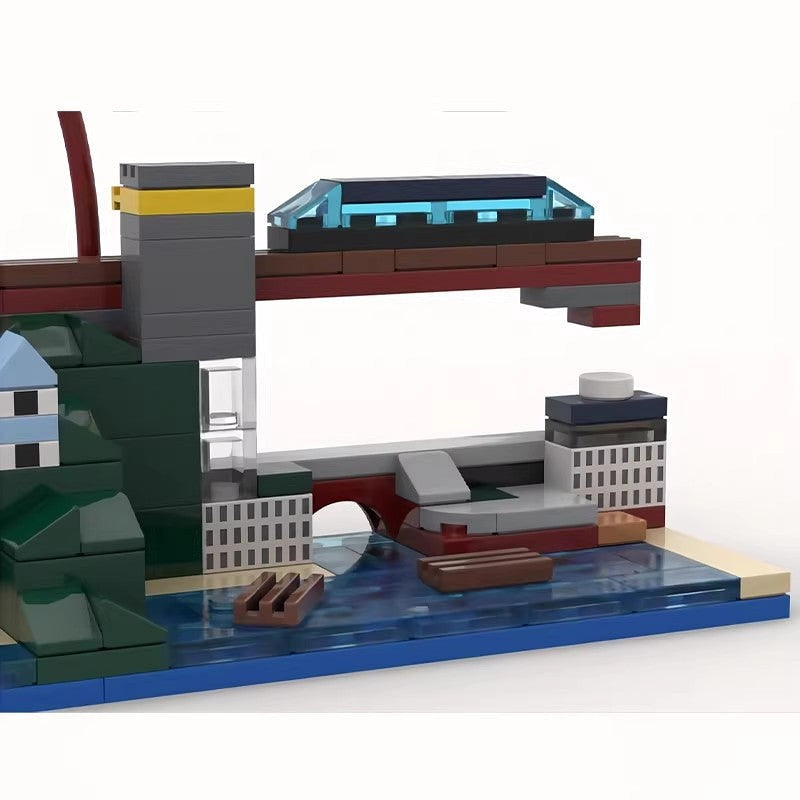 Small San Francisco Skyline MOC Building Kit | City Architecture Model - 3