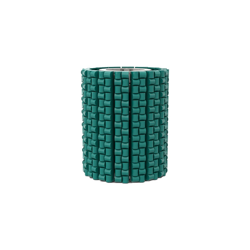 Small Turquoise Flower Vase MOC Building Kit | Floral Display Model - 1