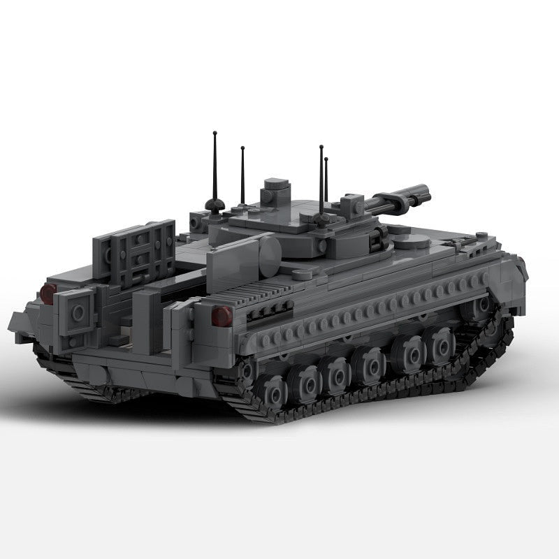 Soviet BMP-3 IFV MOC Building Kit | 1:35 Armored Vehicle Model - 2