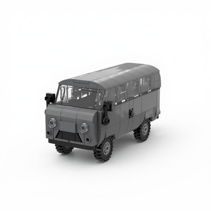 Soviet-Era Cab-Over 4x4 Van MOC Building Kit - 1