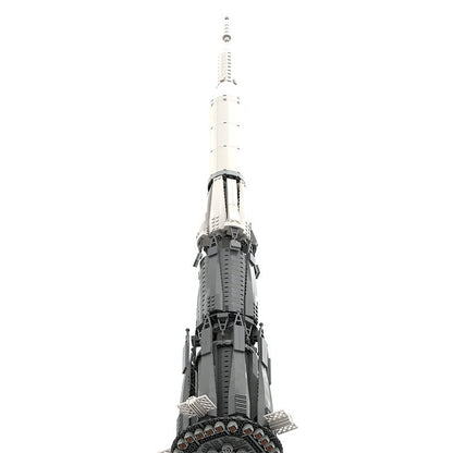 Soviet N1 Moon Rocket Building Kit | Saturn V Scale LEGO-Compatible MOC - 4