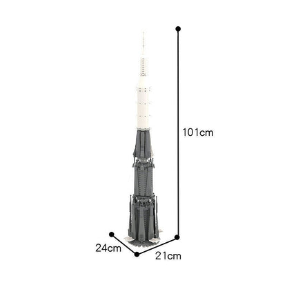 Soviet N1 Moon Rocket MOC Building Kit | Space Launch Vehicle Model - 5