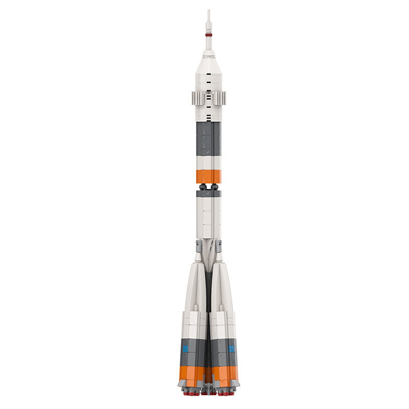 Soviet Space Ultimate Soyuz Rocket Building Kit | LEGO-Compatible MOC - 2