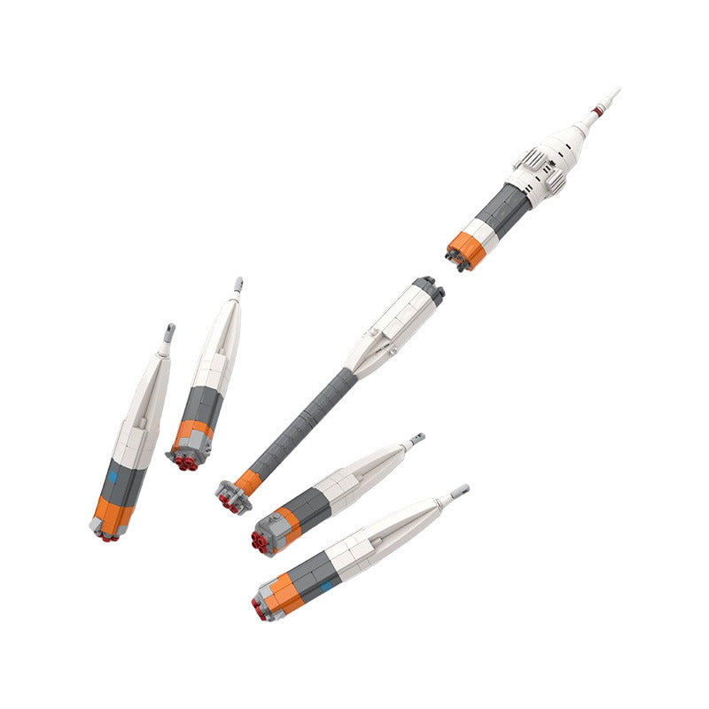 Soviet Space Ultimate Soyuz Rocket Building Kit | LEGO-Compatible MOC - 3