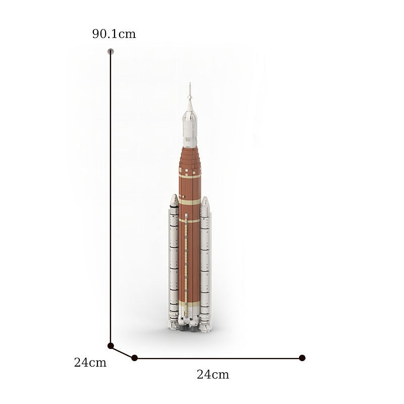 Space Launch System MOC Building Kit | 1:110 Scale Rocket Model - 5