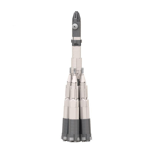 Space Rocket Family Vostok Building Kit | LEGO-Compatible MOC - 1