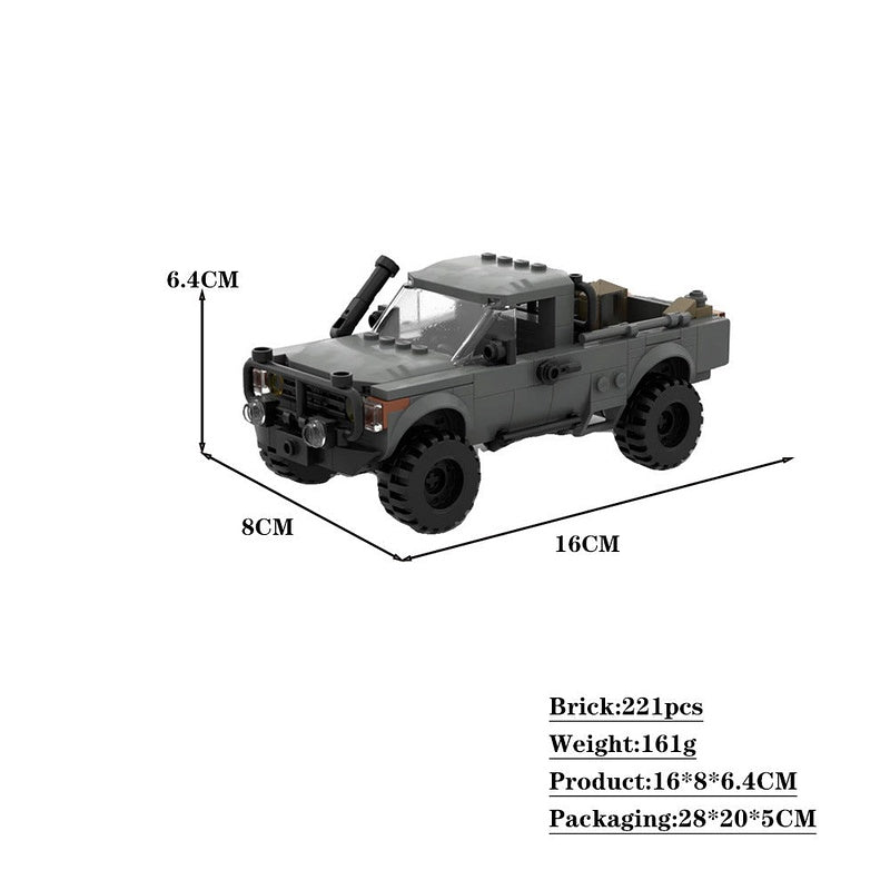Special Operations Tactical Truck MOC Building Kit | Support Vehicle Model - 2