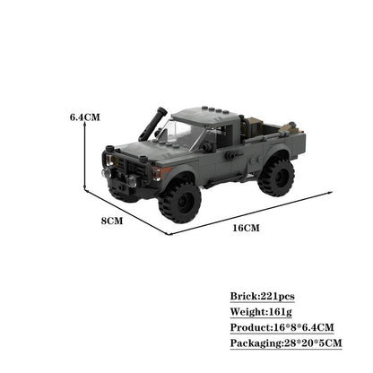 Special Operations Tactical Truck MOC Building Kit | Support Vehicle Model - 2