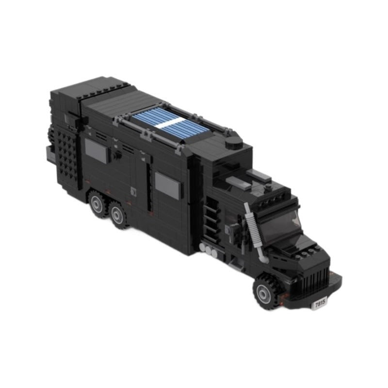 Specialized Tech Command Truck MOC Building Kit | Tactical Vehicle Model - 1