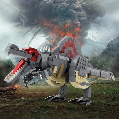 Spinosaurus MOC Dinosaur Building Kit | 585 Piece Prehistoric Model - 2