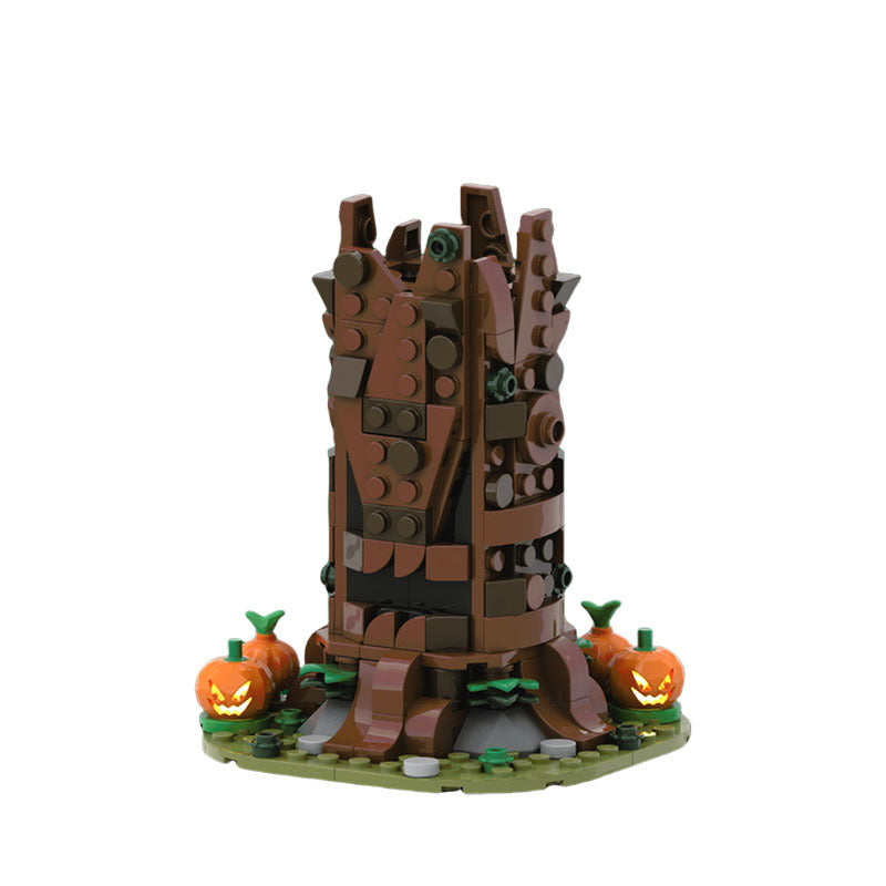 Spooky Dead Tree Building Kit | Halloween | LEGO-Compatible MOC - 3