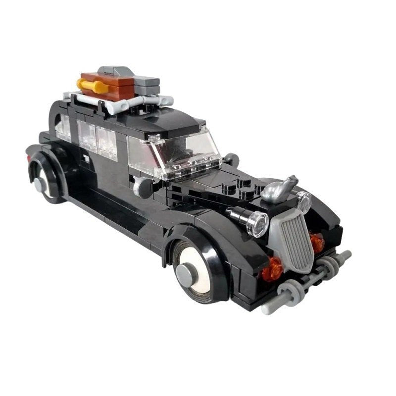 Spooky Mansion Cartoon Car MOC Building Kit | Fantasy Vehicle Model - 2