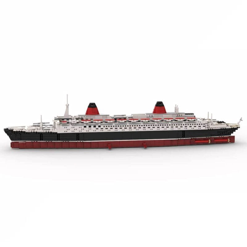 SS France MOC Historical Ship Building Kit | Ocean Liner Model - 2