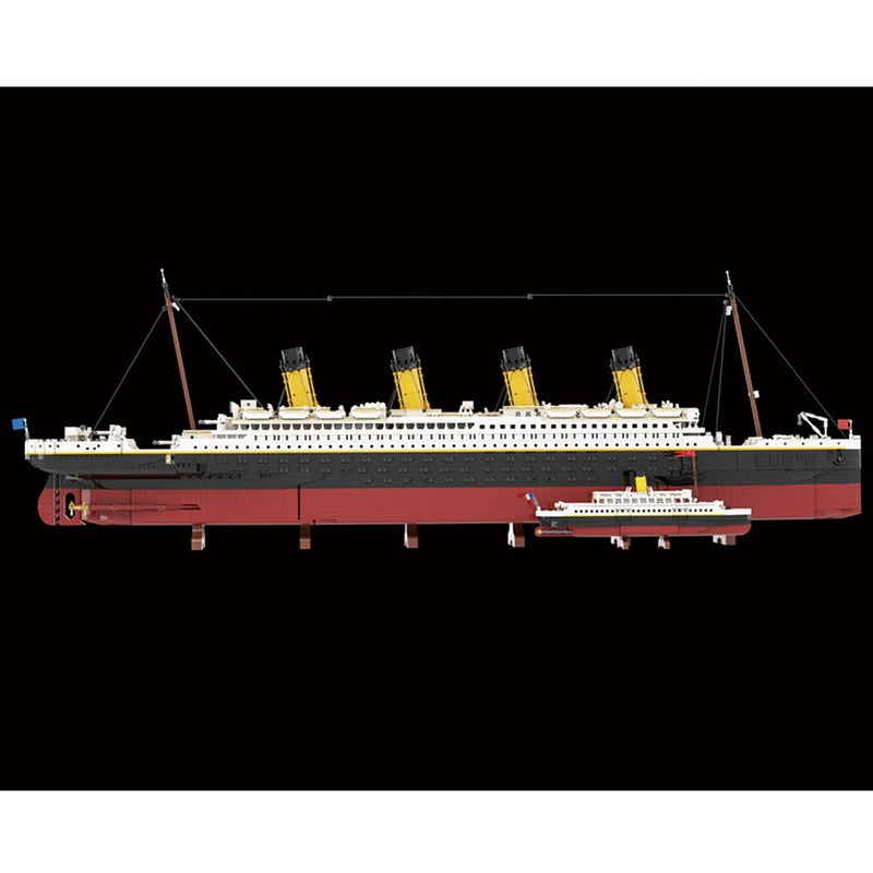 SS Nomadic Historic Ship MOC Building Kit | 816 Piece Display Model Set - 2