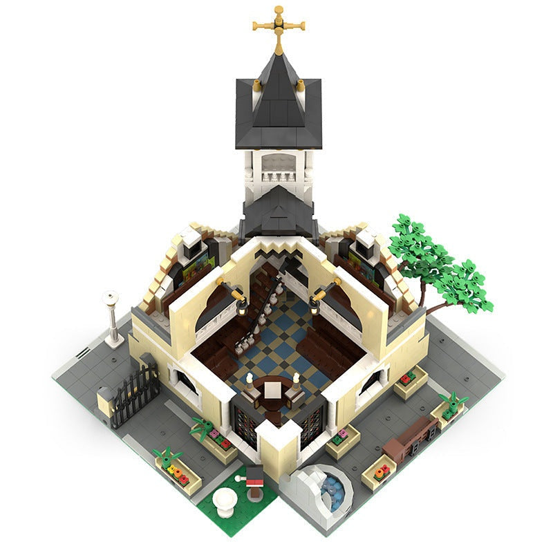 St. Joseph's Memorial Church MOC Building Kit | Historic Architecture - 4