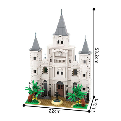 St. Louis Cathedral Building Kit | LEGO-Compatible MOC - 4