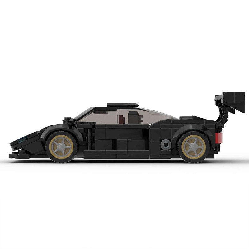 Stealth 787B Prototype Racing Car Building Kit | LEGO-Compatible MOC - 4