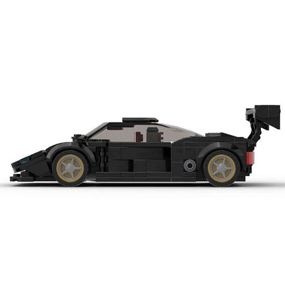 Stealth 787B Prototype Racing Car Building Kit | LEGO-Compatible MOC - 4