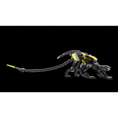 Stealth Hunter Robot Beast MOC Building Kit | Mecha Stalker Model - 5
