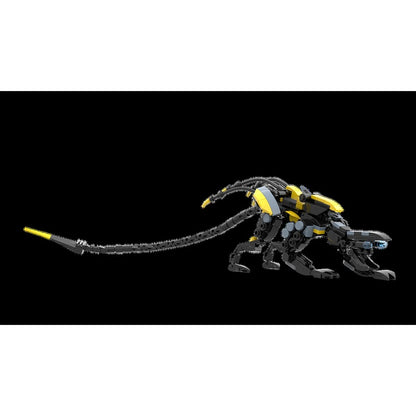 Stealth Hunter Robot Beast Stalker Mech Building Kit | LEGO-Compatible MOC - 5