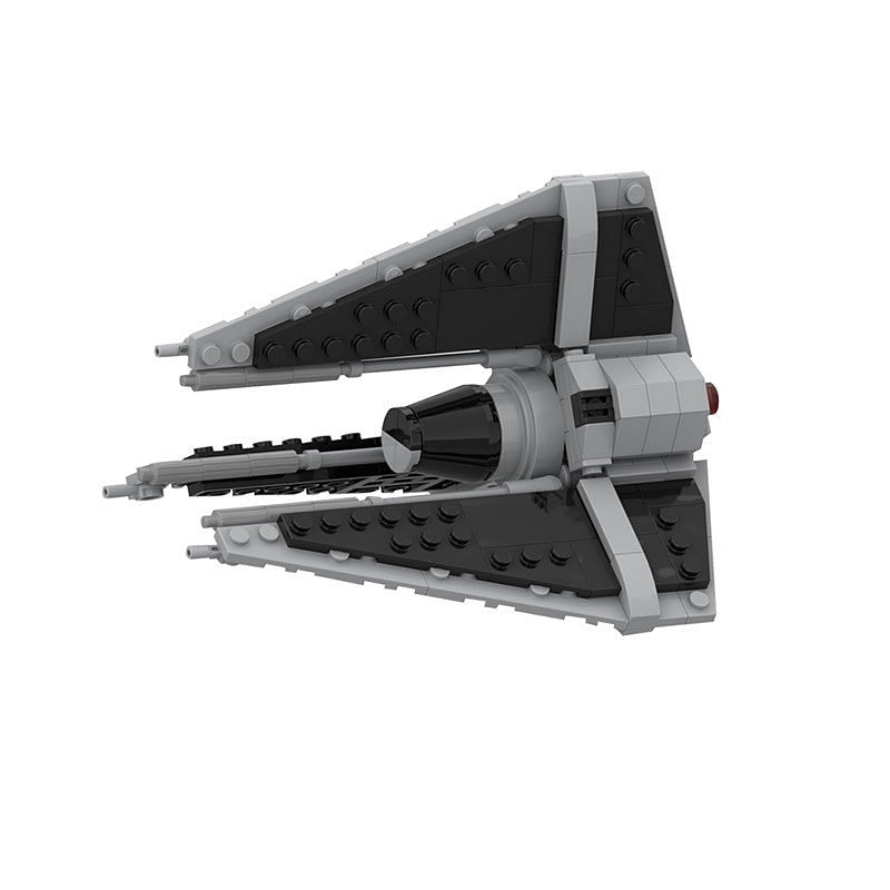 Stealth Phantom Starfighter MOC Spacecraft Building Kit | Sci-Fi Fighter - 1