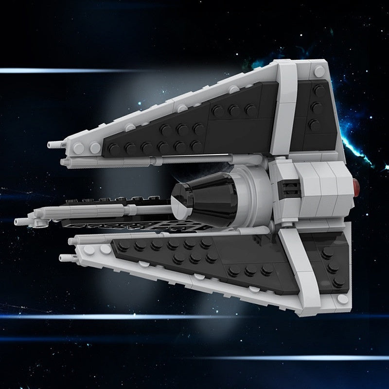 Stealth Phantom Starfighter MOC Spacecraft Building Kit | Sci-Fi Fighter - 3