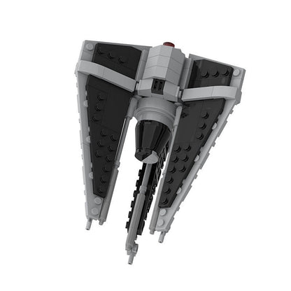 Stealth Phantom Starfighter MOC Spacecraft Building Kit | Sci-Fi Fighter - 4