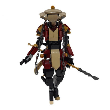 Stealth Samurai MOC Building Kit | Japanese Warrior Character Figure - 1