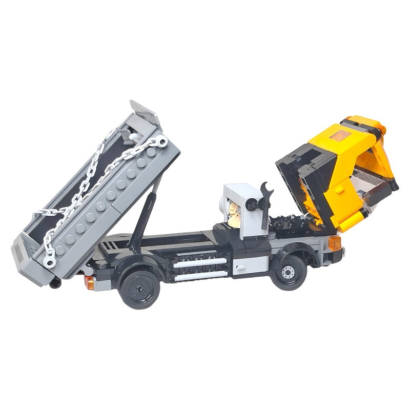 Steering Dump Truck MOC Construction Vehicle Building Kit - 2