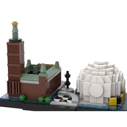 Stockholm City Skyline MOC Architecture Building Kit - 6