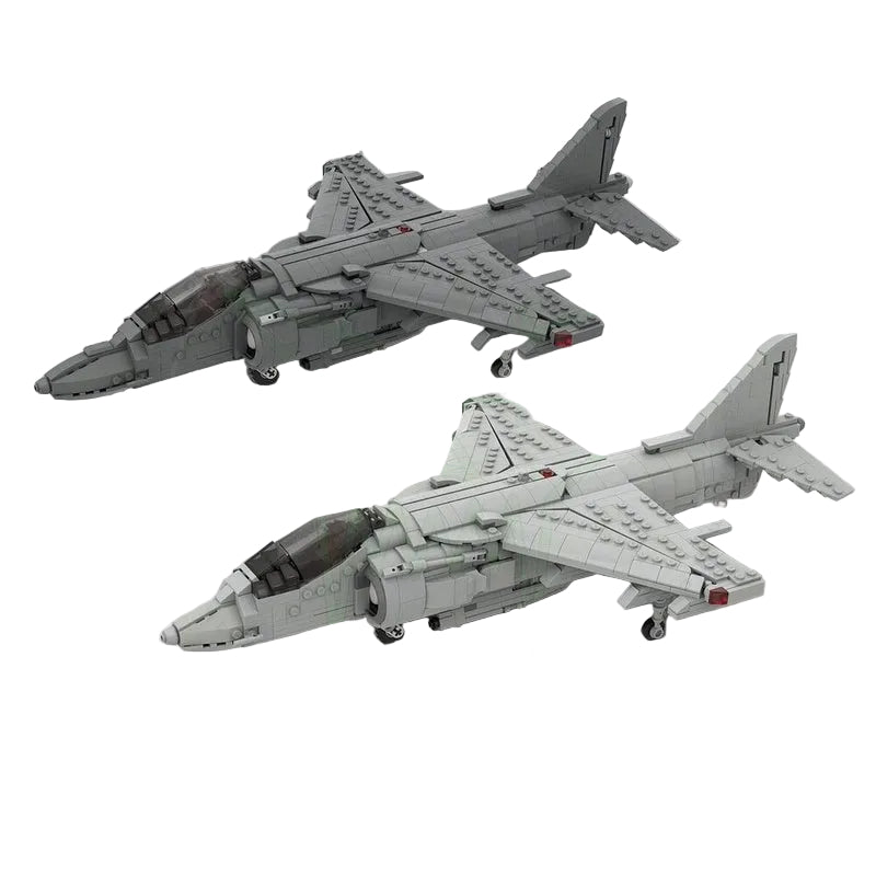 AV-8B V/STOL Attack Jet 1:35 MOC Building Kit - 1