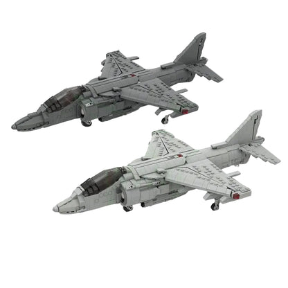 AV-8B V/STOL Attack Jet 1:35 MOC Building Kit - 1