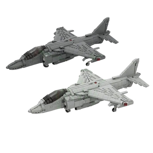 AV-8B V/STOL Attack Jet 1:35 MOC Building Kit - 1