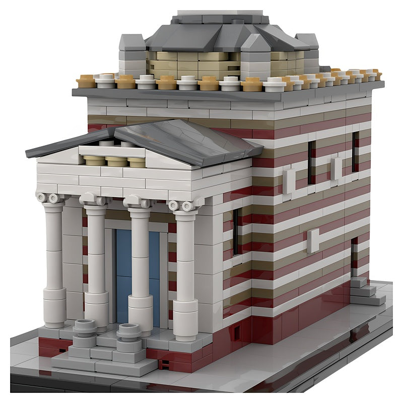 Stourdza Chapel Baden-Baden 1:200 Neoclassical MOC Building Kit - 3