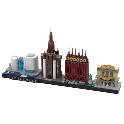 Stralsund Skyline Building Kit | Compatible MOC - 1