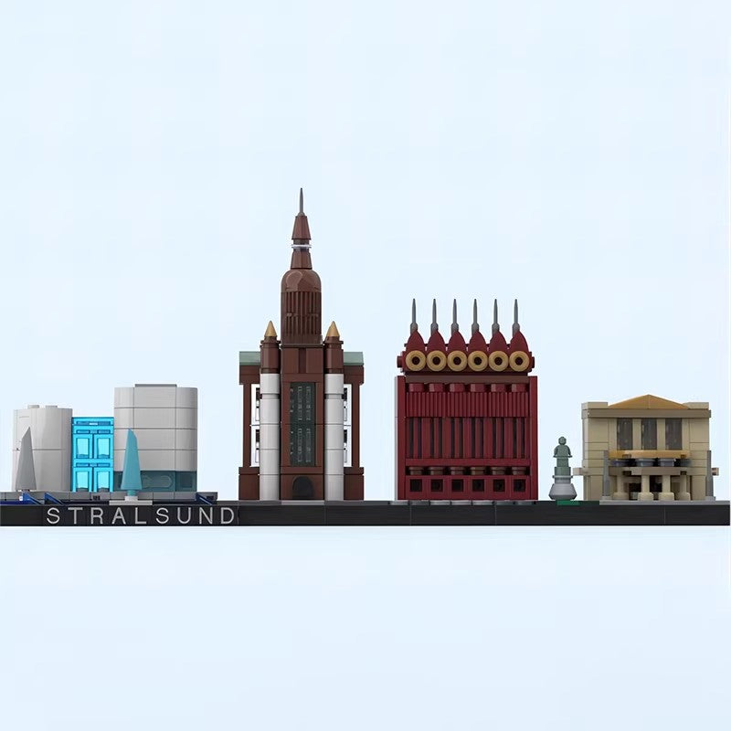 Stralsund Skyline Building Kit | Compatible MOC - 2