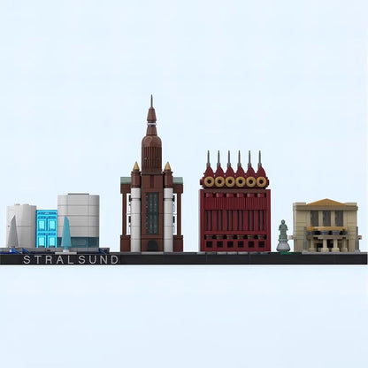 Stralsund Skyline Building Kit | Compatible MOC - 2