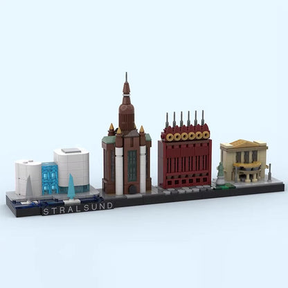 Stralsund Skyline Building Kit | Compatible MOC - 4
