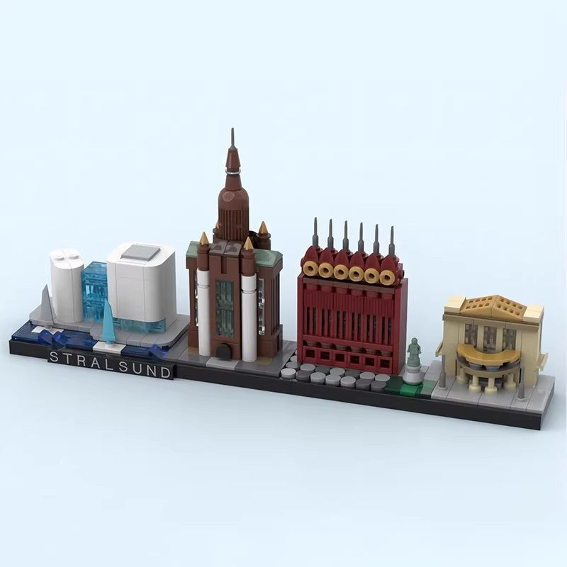 Stralsund Skyline Building Kit | Compatible MOC - 5