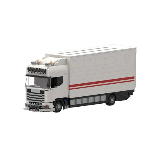Streamline R730 Car Transporter MOC Building Kit | Cargo Truck Model - 1