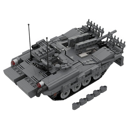 Strv 103 C Main Battle Tank MOC Building Kit - 2