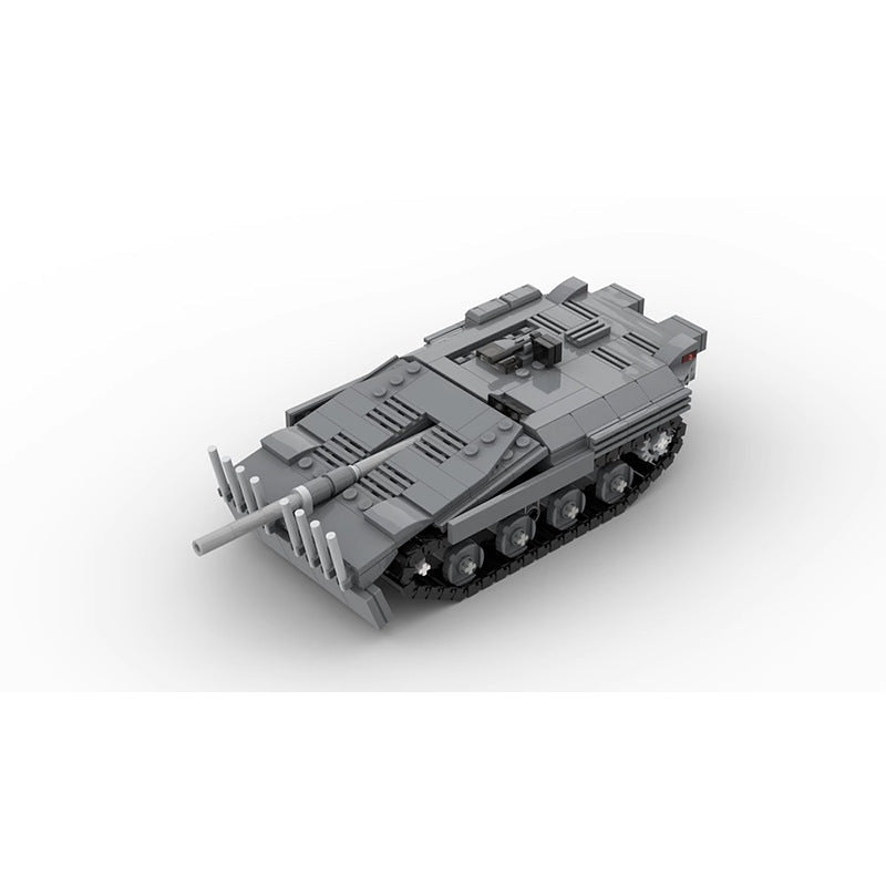 Strv 103 Main Battle Tank MOC Building Kit | Nordic Armor Model - 2