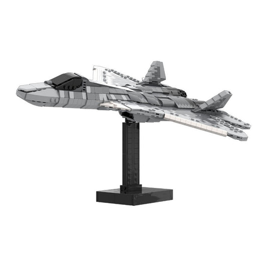 Su-57 Felon Stealth Fighter Jet MOC Building Kit - 1