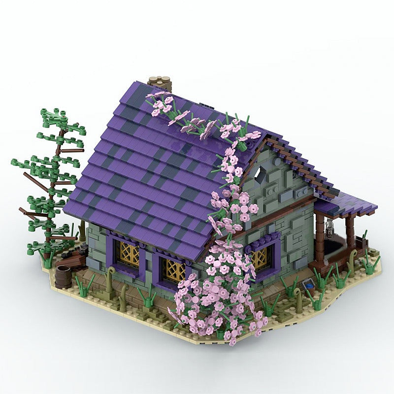 Summer House MOC Building Kit | Cozy Cottage Architecture Model - 3