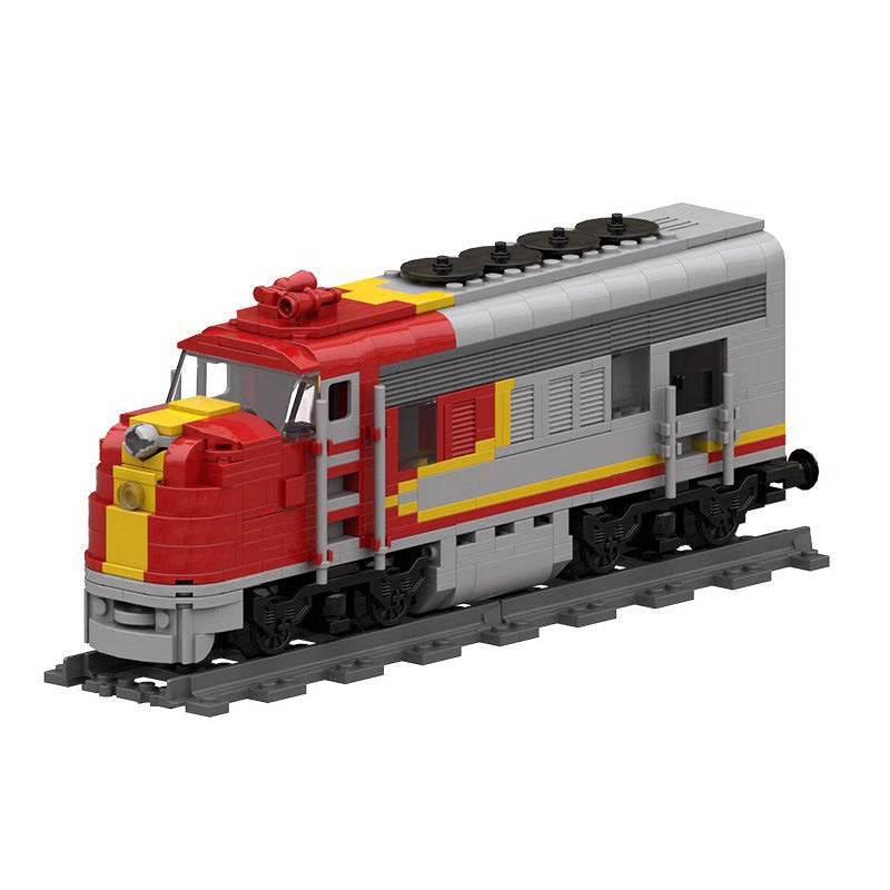 Super Chief RC Train MOC Building Kit | Motorized Train Display Model - 3