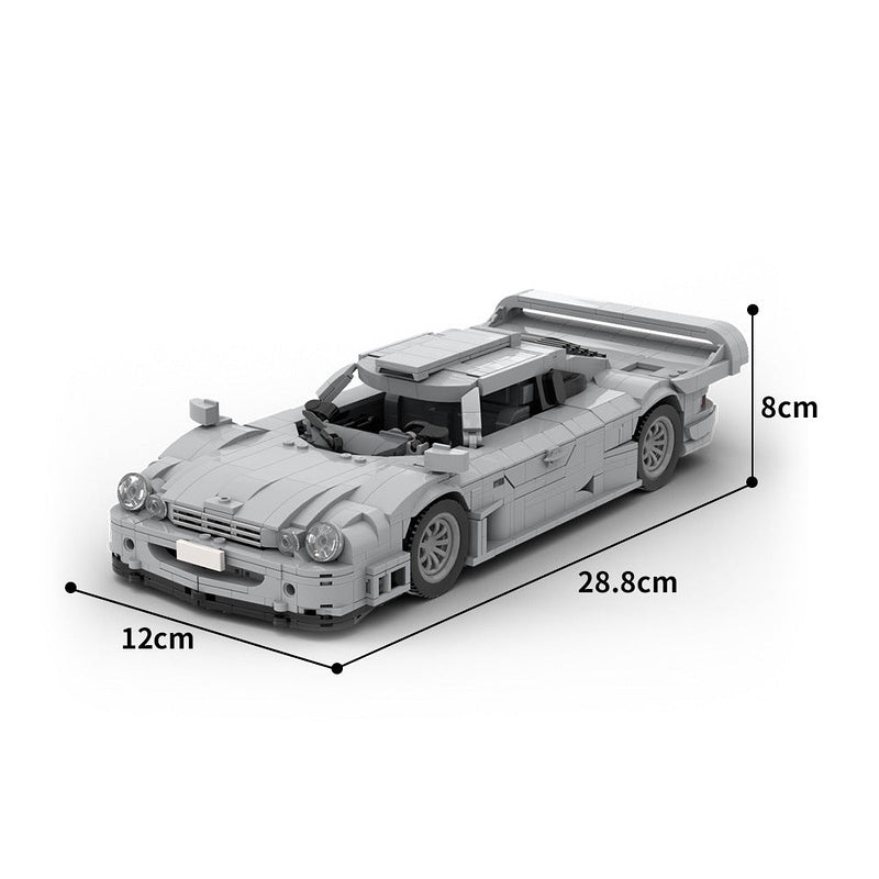 Super Sport GTR Car MOC Building Kit | 1:15 Scale Performance Model - 3